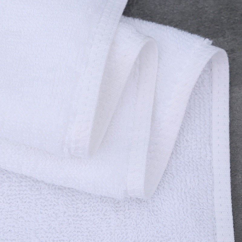 4 Piece Set 100% Cotton Bath Towels - Ultra-Soft, Absorbent, and Spa-Like, White 27 X55 inc