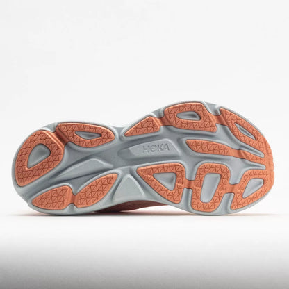 Hoka Bondi 8 Women's Shoes Shell Coral/Peach Parfait