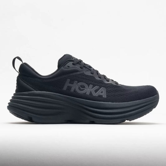 Hoka Bondi 8 Men's Shoes Black/Black