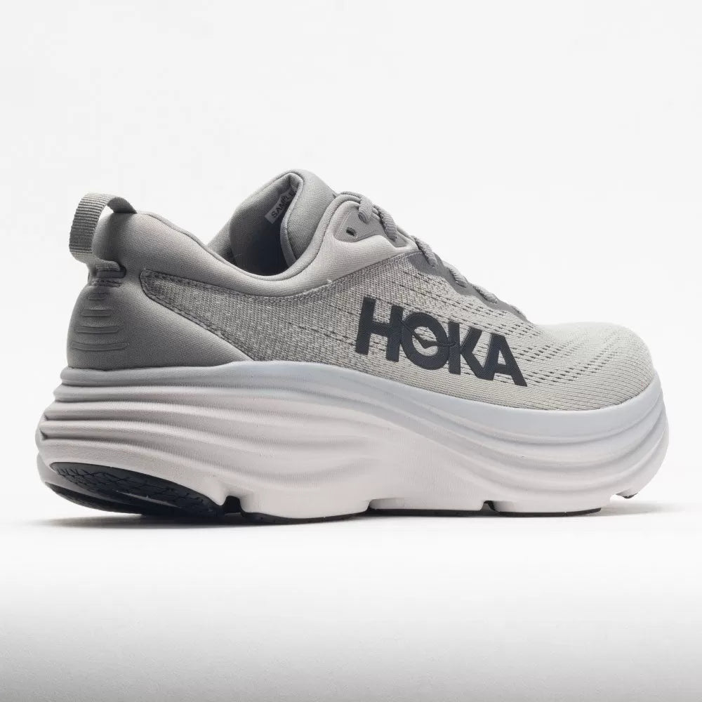 Hoka Bondi 8 Men's Shoes Sharkskin/Harbor Mist