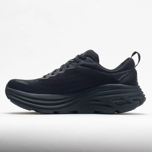 Hoka Bondi 8 Men's Shoes Black/Black