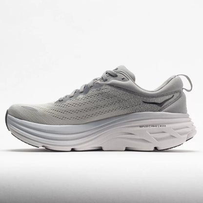 Hoka Bondi 8 Men's Shoes Sharkskin/Harbor Mist