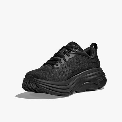 Hoka Women's Bondi 8 Shoes - Black / Black