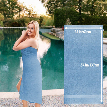 8 Piece Large Bath Towels, 27\