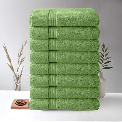 8 Piece Large Bath Towels, 27\