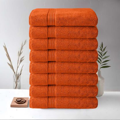 8 Piece Large Bath Towels, 27\
